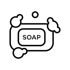 soap icon vector design simple and clean