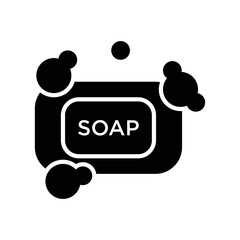 soap icon vector design simple and clean