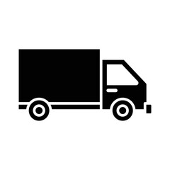 truck icon vector design simple and clean © Jafar