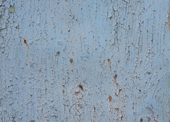 High quality old grunge rusted sheet metal texture painted in blue, rust and oxidized painted metal background. Old metal iron panel.