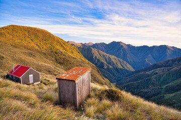Tarn Ridge Hut, Tararua Range, New Zealand