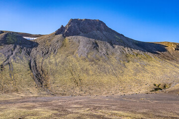 Obraz premium Cityscape of Landmannalaugar (Iceland)