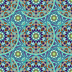 Geometric decorative ornamental pattern. Morocco Seamless pattern. Traditional Islamic Design. Mosque decoration element.