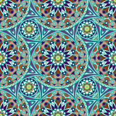Geometric decorative ornamental pattern. Morocco Seamless pattern. Traditional Islamic Design. Mosque decoration element.