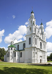 Fototapeta na wymiar Saint Sophia Cathedral in Polotsk. Belarus