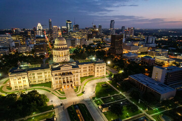 Naklejka premium Texas State Capitol, Austin. 3