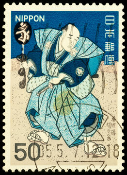Sumo wrestler, by Utagawa Kunisada (1786-1865)