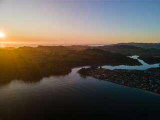Sunrise over Cooks Beach, Coromandel Peninsula - New Zealand