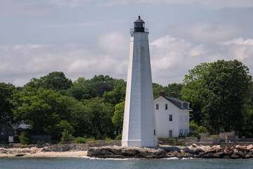 New London Harbor Lighthouse located in New London, Connecticut