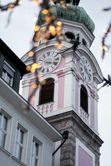 Kirchturm in Innsbruck