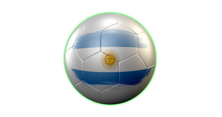 Obraz premium Argentina ball