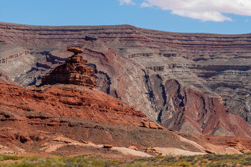 Mexican Hat Utah landscape