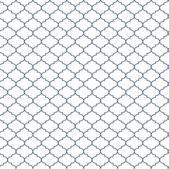 Moroccan trellis seamless pattern. Vector oriental background.