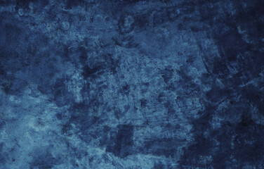 Blue cement wall background with abstract pattern in retro concept for wallpaper or graphic design