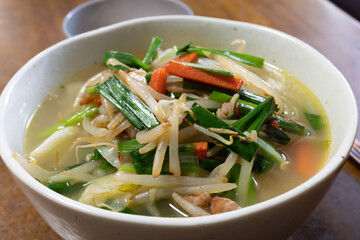 とても美味しい日本のラーメン