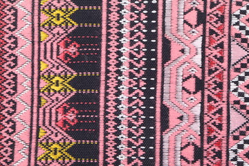 thai silk fabric pattern background