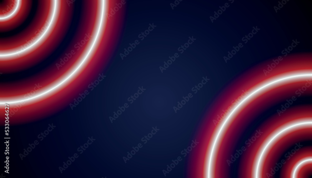 Poster editable red light vector background with modern style