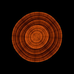 abstract circle curved wood texture