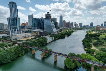 Downtown Austin Texas, From the West looking East 10