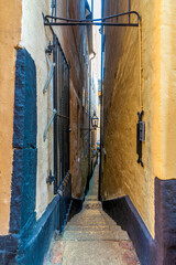 Alley of Marten Trotzig, Swedish: Marten Trotzigs grand, the narrowest street in Stockholm with 36...