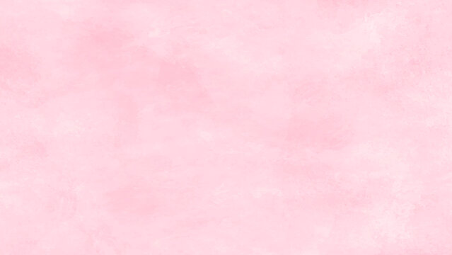 Sweet pastel watercolor background. Digital drawing. Pink paper and watercolor textured Background. Sweet wallpaper for a banner website and social media advertising. valentine concept.