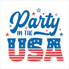 Party in the USA eps design