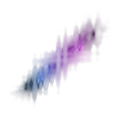 Abstract transparent glitch art texture element. © jdwfoto