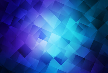 Dark Pink, Blue vector layout with lines, rectangles.