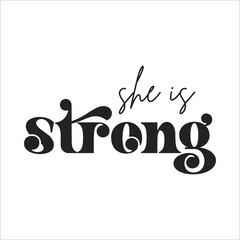 she is strong eps design