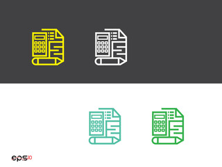 New business and financial icon. business and financial icon android. 
Business and finance icon Royalty Free Vector Image