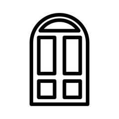 door line icon illustration vector graphic