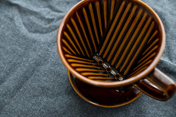 レトロなコーヒードリッパー