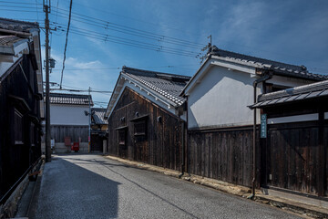 近江八幡の古い町並み 滋賀県近江八幡市