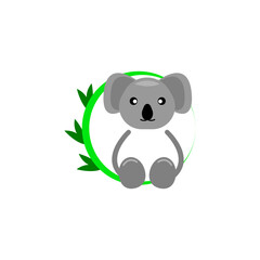 koala icon illustration vector