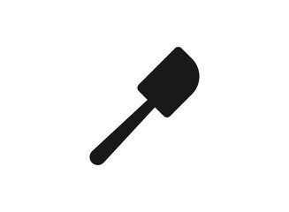 kitchen spatula icon. eps 10.