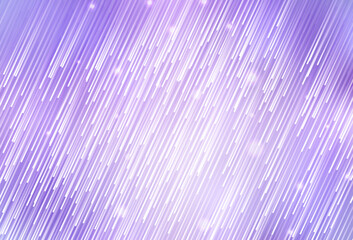 Light Purple vector background with stright stripes.