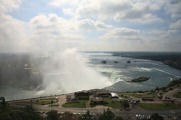 Kanadische Niagarafälle - Hufeisenfälle / Canadian Niagara Falls - Horseshoe Falls /