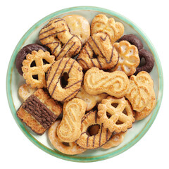 Various biscuit cookies