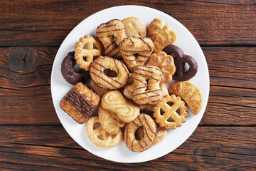 Biscuit cookies assortment