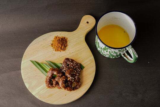 Beppa Laiya traditional cake from Makassar, Indonesia.