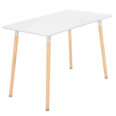 Modern design table. Isolated from the background. Interior element