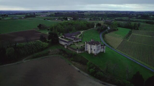 Castle in aquitaine