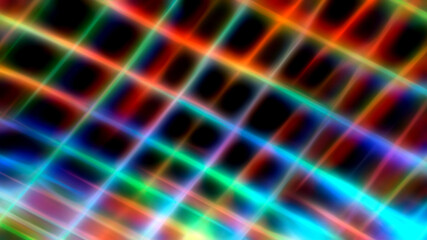 Abstract textured neon glowing multicolored background