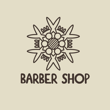 barber shop logo
