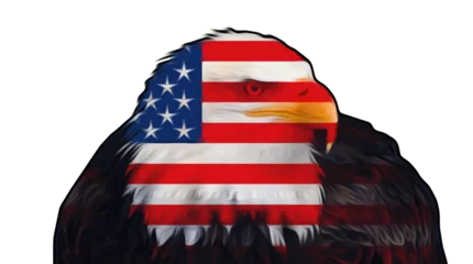Tapeten American flag with eagle blad © Mitt Tv