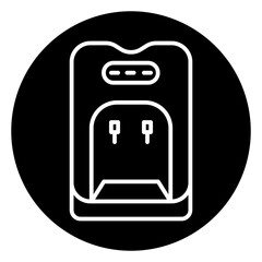 Obraz premium water dispenser icon