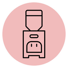 Obraz premium water dispenser icon