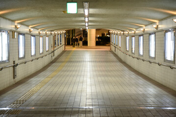 浜松駅の地下道