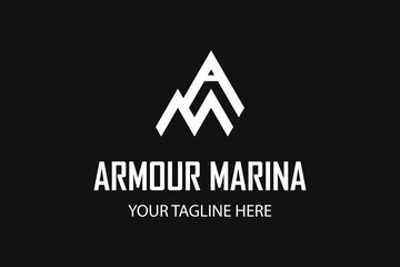 unique logo design vector