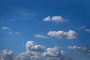 Himmel, schöne Wolken gehören uns allen